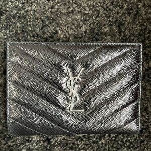 Saint Lauren Small Wallet Black